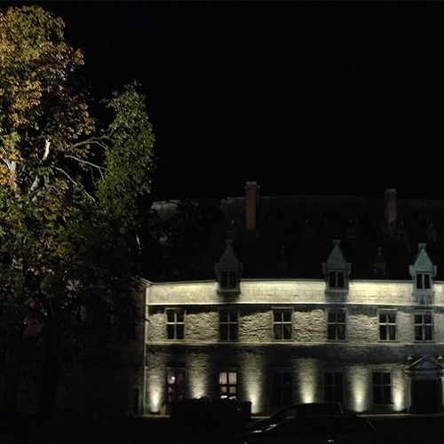 image du projet Château de Chimay – mise en lumière